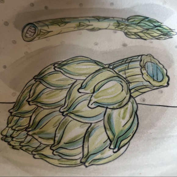 🎉HOST PICK! RARE ANGELA FINA POTTERY HANDMADE PLATE - Picture 2 of 7